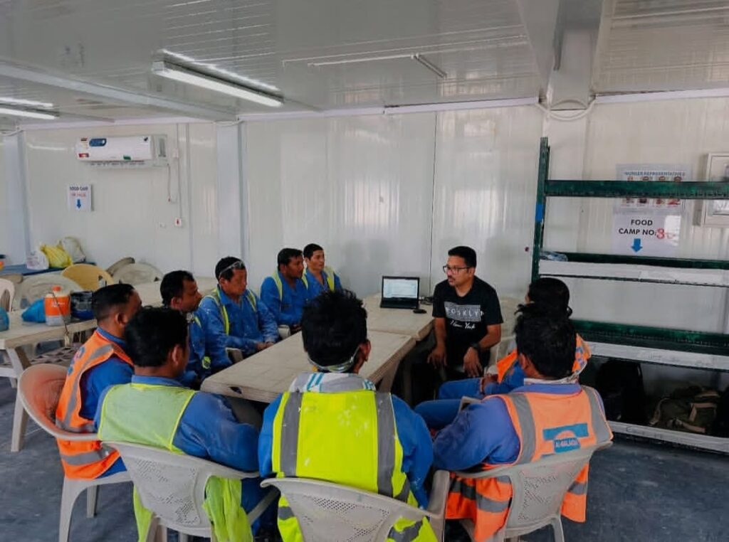 Work site operational training in qatar