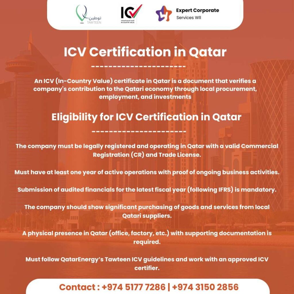 ICV Certification in QATAR