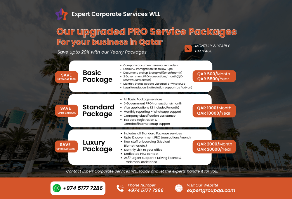 PRO Services in Qatar