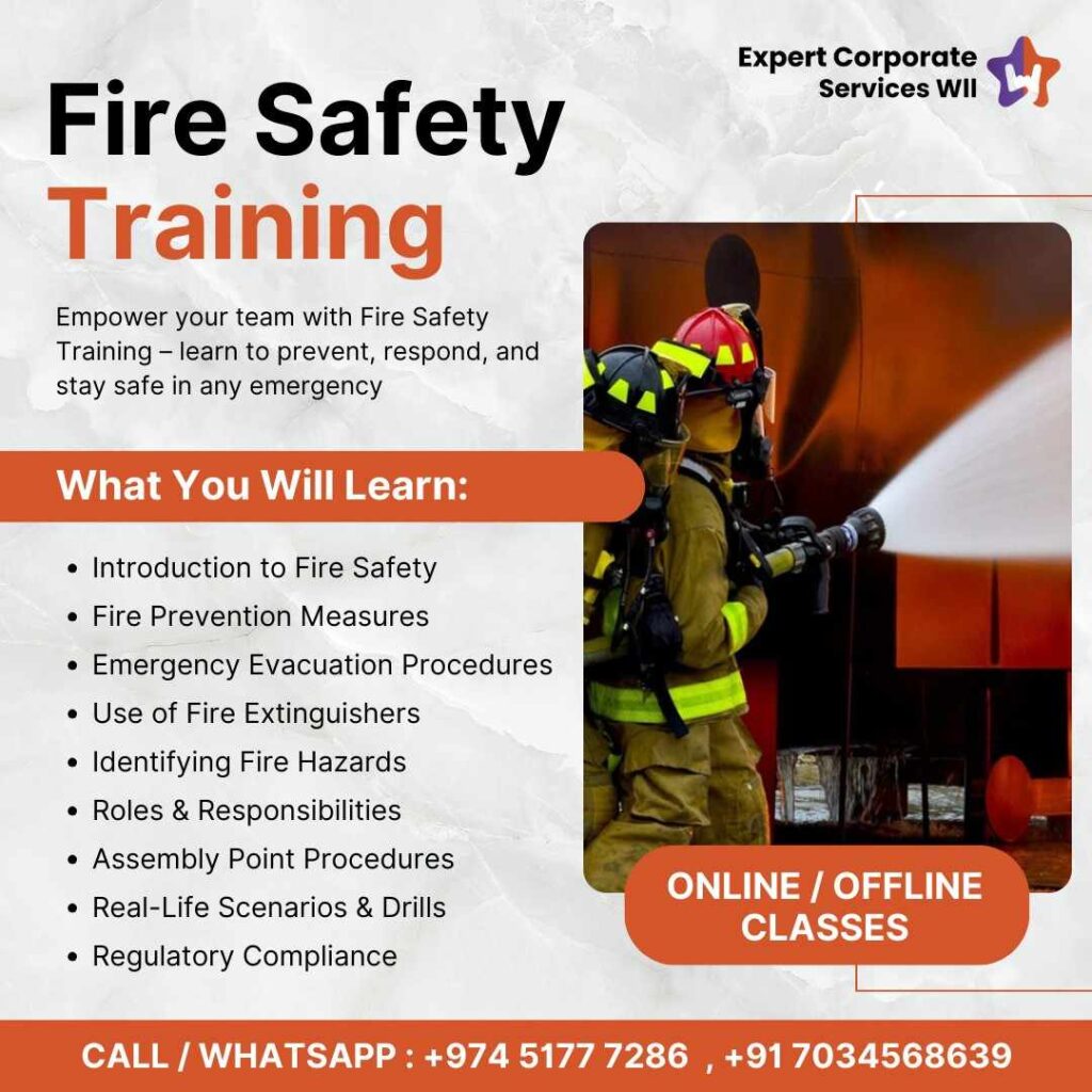Fire Safety Training in Qatar