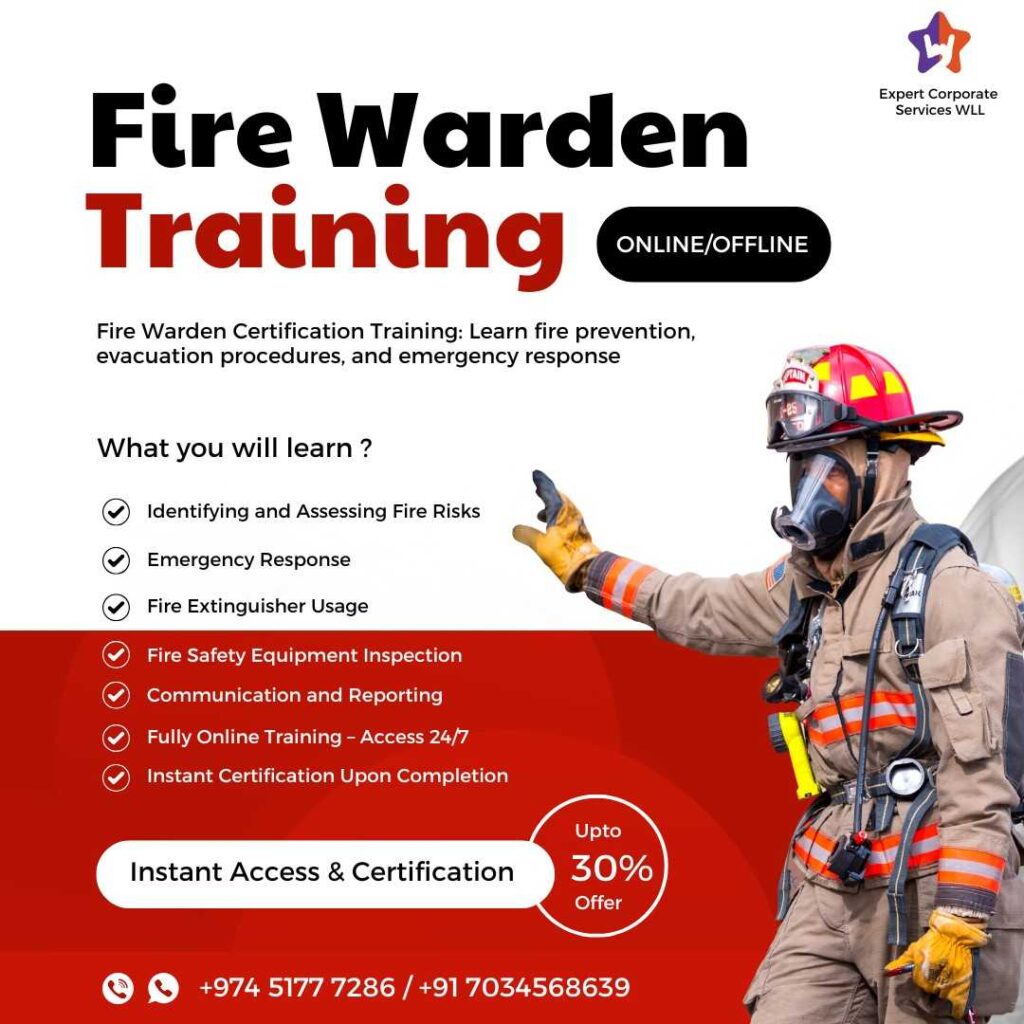 Fire Warden Training in Doha, Qatar