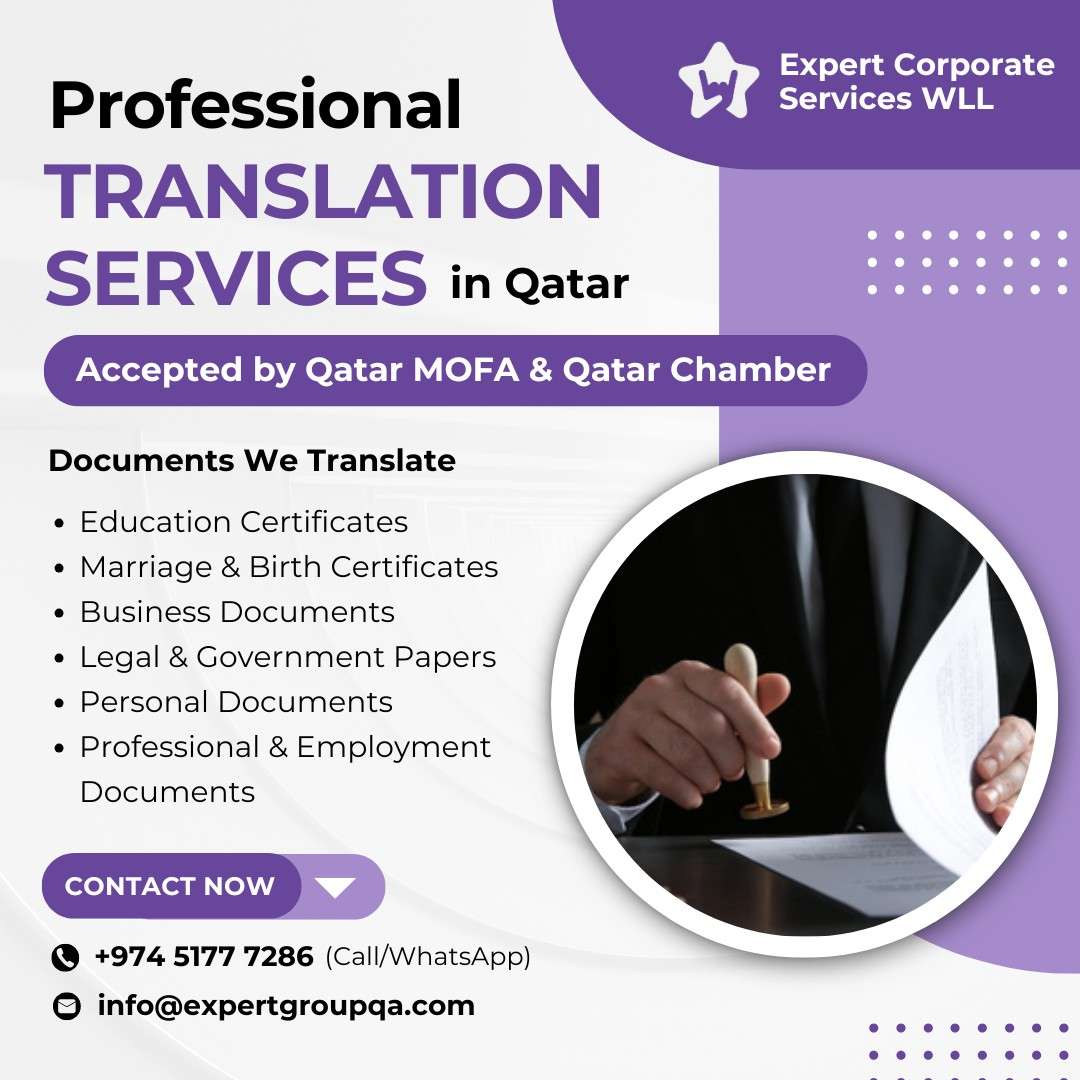 Professional Translation Services in Qatar