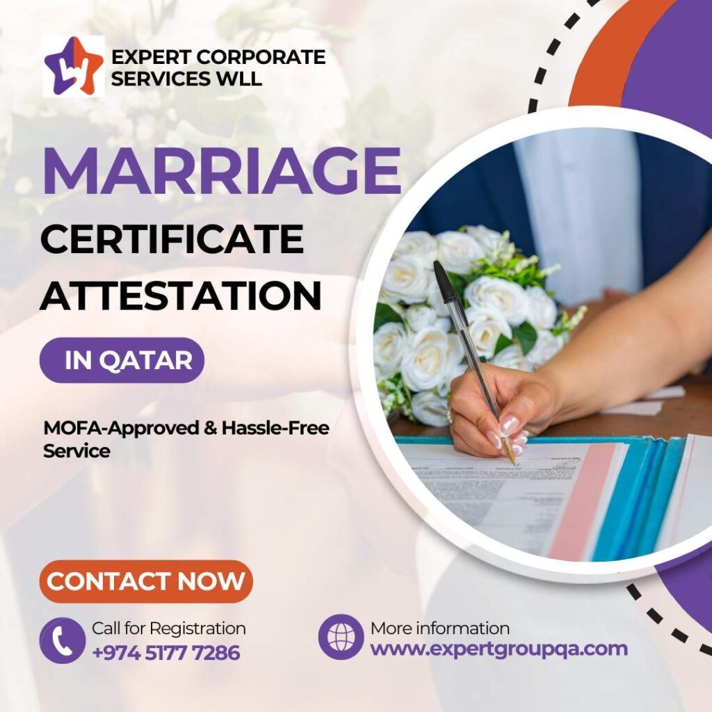 Marriage Certificate Attestation in Qatar